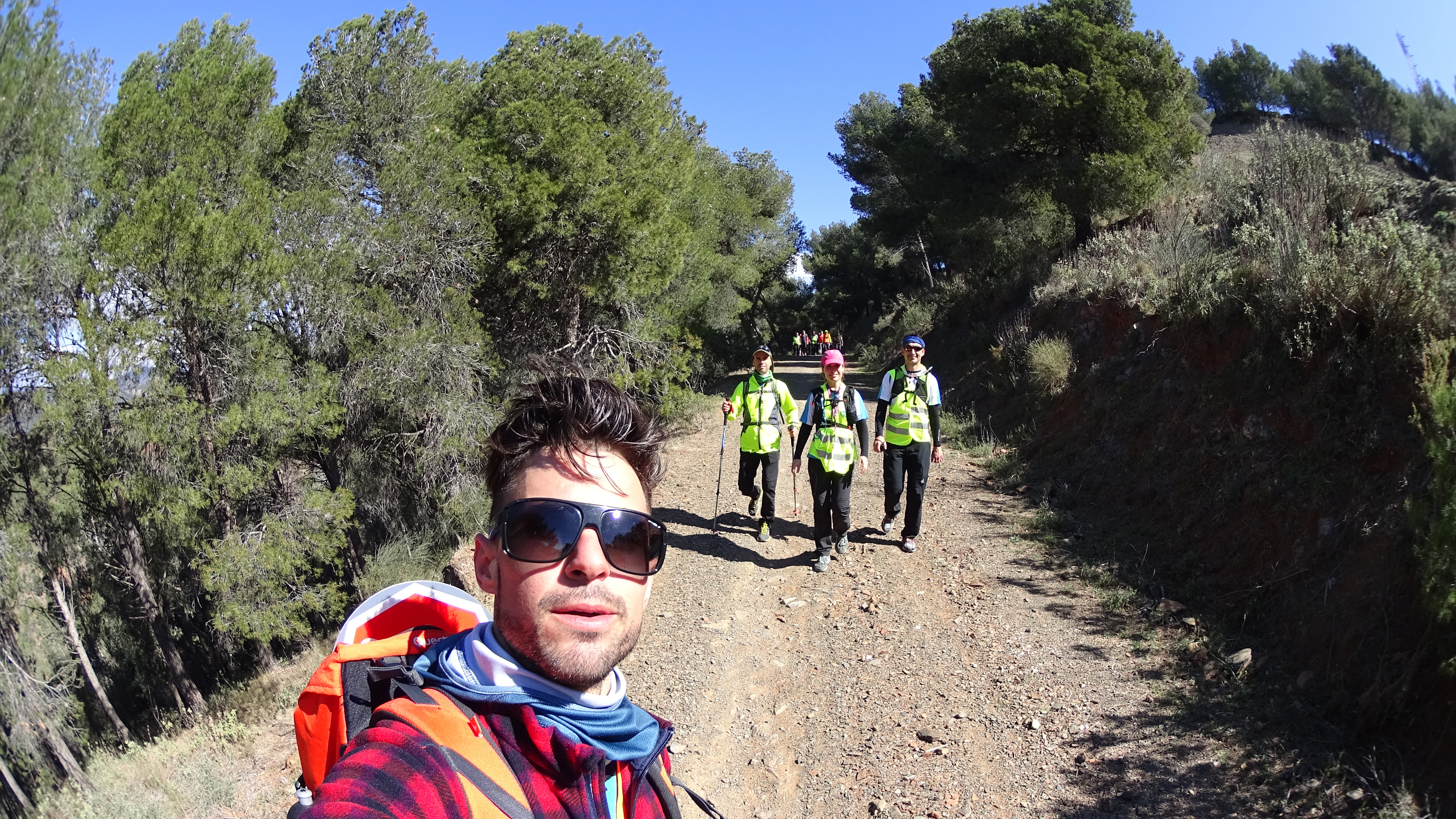 Grupo de control y apoyo, Elena , Domingo, Ernesto y Moret